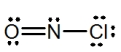 What is the molecular shape of NOCl as predicted by the VSEPR theory?   A) linear B) trigonal planar C) bent D) tetrahedral E) trigonal pyramidal