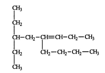 Select the correct name for the following compound.   A) 1,1-diethyl-3-butyl-3-hexene B) 5-butyl-3-ethyl-5-octene C) 4-butyl-6-ethyl-3-octene D) 3-ethyl-5-propyl-5-nonene E) 4-butyl-6-ethyl-3,4-octene