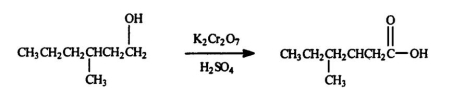 Select the correct type for the following reaction.   A) addition B) elimination C) substitution D) dehydration E) oxidation