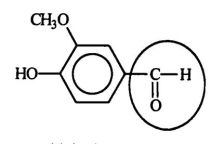 Vanillin is a flavoring agent which occurs naturally in the vanilla bean,the seed of an orchid.Identify the functional group circled.   A) aldehyde B) ketone C) alcohol D) carboxylic acid E) carbonyl