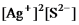 Write the ion product expression for silver sulfide,Ag<sub>2</sub>S. A)    B)    C)    D)    E)   
