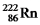 Which one of the following equations correctly represents alpha decay of   ? A)    B)    C)    D)    E)   