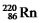 Select the nuclide that completes the following nuclear reaction.   A)    B)    C)    D)    E)   