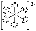 What is the molecular shape of SiF<sub>6</sub><sup>2- </sup>as predicted by the VSEPR theory?   A)  trigonal bipyramidal B)  hexagonal C)  tetrahedral D)  see-saw E)  octahedral