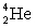 Which one of the following is an incorrect representation of the indicated particle or nucleus? A)  positron:   B)  neutron:   C)  helium-3:   D)  alpha particle:   E)  proton:  