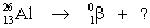 Select the nuclide that completes the following nuclear reaction.   A)    B)    C)    D)    E)   