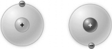 The following figure shows two hydrogen atoms.   How many covalent bonds will form between these two atoms? A)  One B)  Two C)  Three D)  None;these atoms will form an ionic bond.