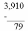 Fill in missing number:   