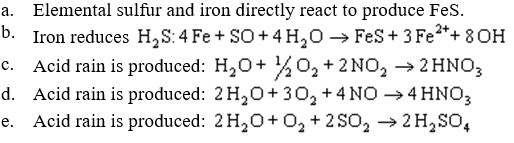 The figure below shows anaerobic corrosion of a piece of steel accelerated by the action of anaerobic microorganisms. What should be on label 2?    <div style=padding-top: 35px> 