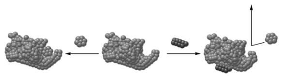 The  cartoon  shown is an example of noncompetitive inhibition.  