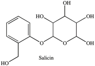 Salicin is a naturally occurring, carbohydrate-containing pain reliever. Which statement concerning the functional groups present in salicin is incorrect?   A) Salicin contains an acetal. B) Salicin contains an alcohol. C) Salicin contains a hemiacetal. D) Salicin contains a phenol.