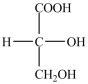 Which structure is a three-carbon alditol? A)    B)    C)    D)   