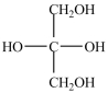 Which structure is a three-carbon alditol? A)    B)    C)    D)   