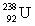 How many protons are in the isotope   ? A) 238 B) 146 C) 92 D) 330