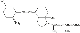 There is only one polar bond in Vitamin D4 (structure shown).  