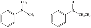 The two compounds below are expected to have approximately the same boiling point.  