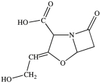 Clavulanic acid (structure shown) is a drug used in conjunction with some antibiotics to overcome certain types of antibiotic resistance. How many chirality centers are in clavulanic acid?   A) 0 B) 1 C) 2 D) 3 E) 4