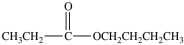 The ester below contains a propoxy group.  