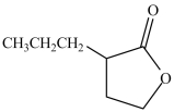 The compound below is an example of a lactam.  
