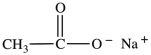 The two compounds shown below are formed when N-butylacetamide is hydrolyzed with water in the presence of NaOH.   and  