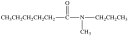 The IUPAC name of the compound below is _____.  