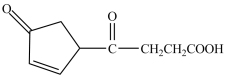 What product is formed when the compound shown below is treated with Tollens reagent?   A)    B)    C)    D)   