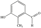 What is the structure of 3-hydroxy-2-methylbenzaldehyde? A)    B)    C)    D)   