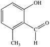 What is the structure of 3-hydroxy-2-methylbenzaldehyde? A)    B)    C)    D)   