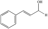 What product results when cinnamaldehyde is oxidized?   A)    B)    C)    D)   