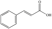 What product results when cinnamaldehyde is oxidized?   A)    B)    C)    D)   
