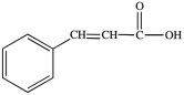 What product results when cinnamaldehyde is oxidized?   A)    B)    C)    D)   