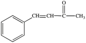 What product results when cinnamaldehyde is oxidized?   A)    B)    C)    D)   