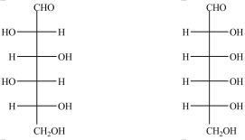How are the Fischer projections below related?   A) identical molecules B) enantiomers C) constitutional isomers D) diastereomers
