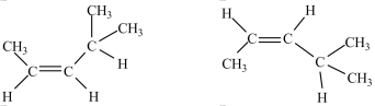 How are the structures below related?   A) identical molecules B) enantiomers C) constitutional isomers D) diastereomers