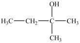 What is/are the carbonyl product(s) formed when the alcohol below is oxidized with K<sub>2</sub>Cr<sub>2</sub>O<sub>7</sub>?   A)    B)    C)    D)    then   E) No reaction occurs.