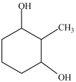 What is the IUPAC name of the compound below?   A) 2, 6-dihydroxytoluene B) 1-methyl-2, 6-cyclohexanediol C) 2-methyl-1, 3-cyclohexanediol D) 2-methyl-3-hydroxyphenol