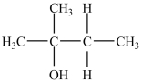 The IUPAC name of the compound below is 2-pentanol.  
