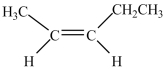 What is the IUPAC name of this compound?   A) cis-3-pentene B) cis-2-pentene C) ethylpropene D) 1-methyl-2-ethylpentene E) trans-3-pentene
