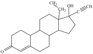 The compound levonorgestrel, shown below, contains several different functional groups which allow it to be classified as more than one type of organic compound. Which compound classification type for levonorgestrel is incorrect?   A) alcohol B) alkene C) alkyne D) ketone E) aromatic