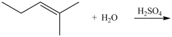What product is formed in the hydration reaction shown below?   A)    B)    C)    D)   