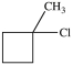 What starting material in a hydrochlorination reaction would produce the compound below?   A)    B)    C)    D)   