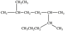 There are _____ carbons in the longest continuous chain of carbons in the molecule below.  