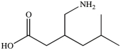 The compound whose skeletal structure is shown below is used medicinally to treat fibromyalgia pain. Which statement is NOT a valid interpretation of its skeletal structure?   A) The compound contains 8 carbon atoms. B) The compound contains 17 hydrogen atoms. C) The compound contains 3 heteroatoms. D) The compound contains 12 C-H bonds.