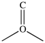 Many organic compounds contain the carbonyl group as part of their functional group. A carbonyl group has the general structure indicated below.  