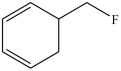 In order to complete the structure below, _____ H atom(s)and _____ lone pair(s)of electrons must be added.  