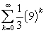 Determine if   converges or diverges. If convergent, find the sum of the series. A)  converges with sum =   B)  converges with sum =   C)  converges with sum =   D)  diverges