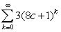 Determine all values of c such that the series converges.   A)    any real number B)  c in the interval   C)  c in the interval   D)  c in the interval  
