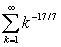 Determine the convergence or divergence of   . Show all your work.