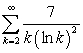 Determine the convergence or divergence of   . Show all your work.