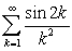Determine whether the series is absolutely convergent, conditionally convergent, or divergent.   A)  absolutely convergent B)  conditionally convergent C)  divergent